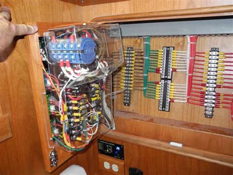 marine electrical panel upgrade